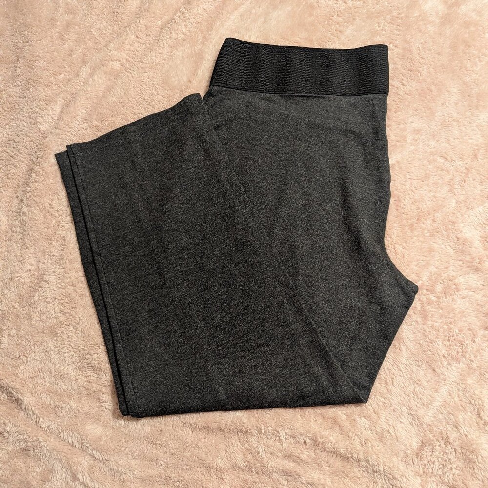 Nygard Slims Straight Leg Charcoal Gray Pants, 3x